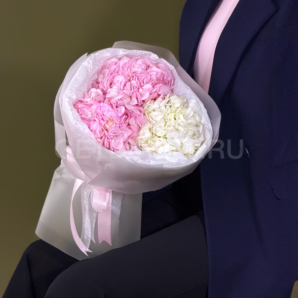 222839 Букет нежных гортензий (S)