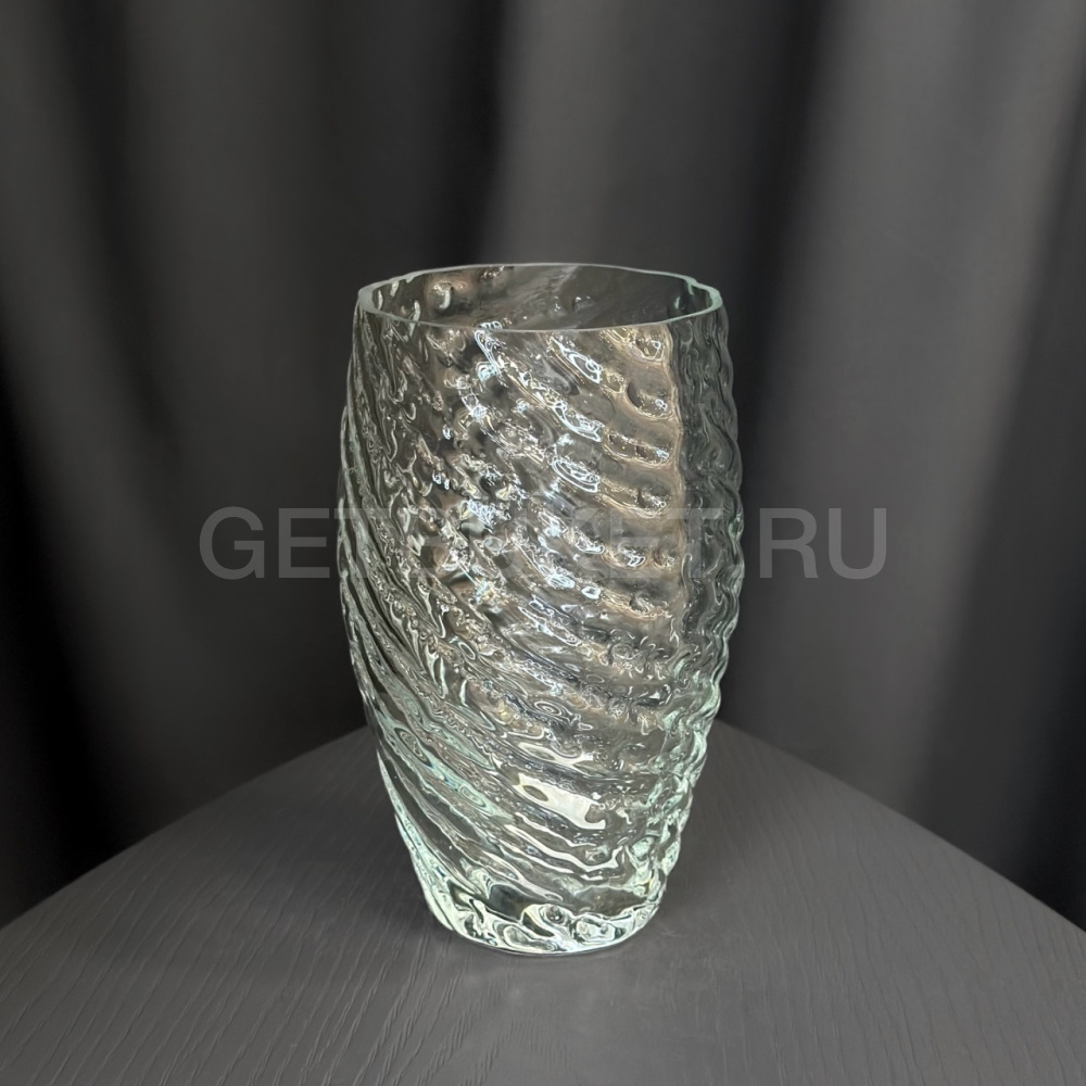 235463 Ваза стекло "Небраска"