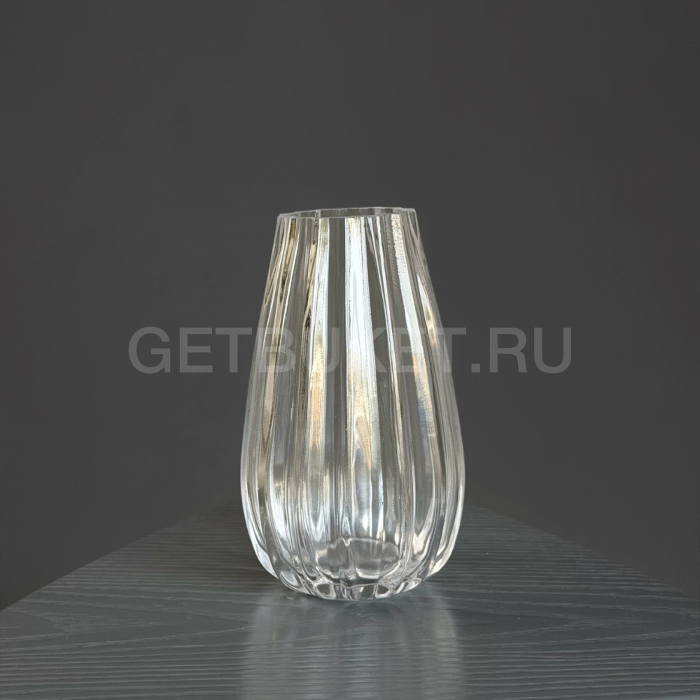 246482 Ваза декоративная h20 прозрачная