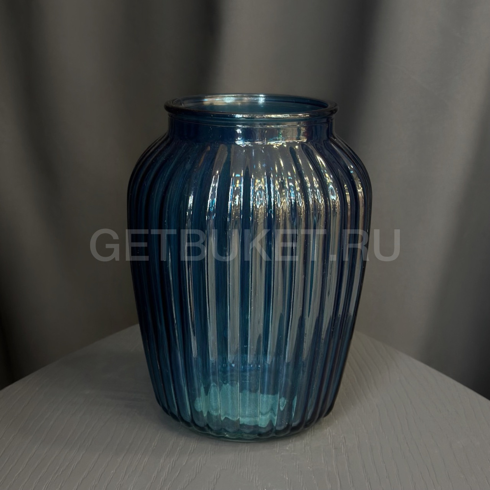235464 Ваза декоративная "Луана индиго"
