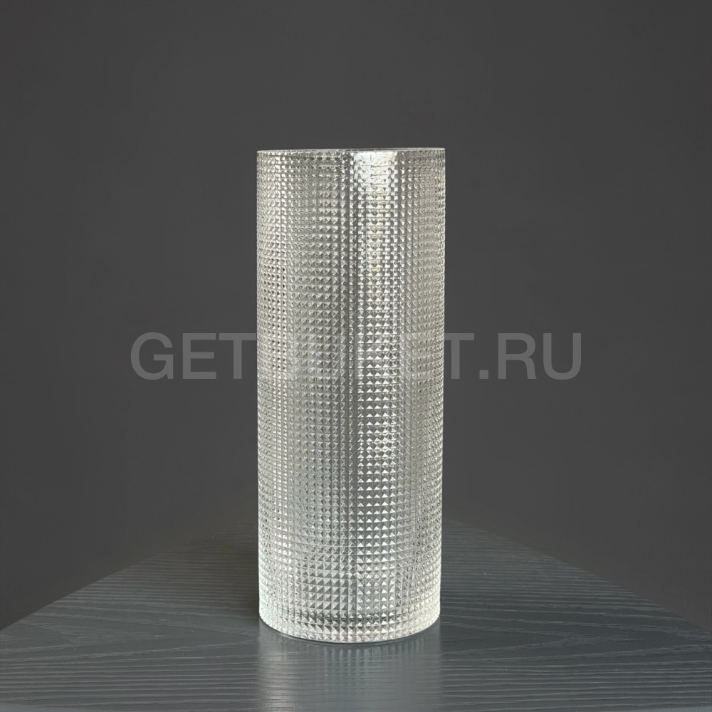 246481 Ваза декоративная H24 прозрачная 